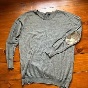 Replay elbow patch sweater